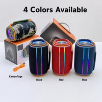 Haut-parleur portable en tissu YZ328, vente en gros, haut-parleur sans fil BT, haut-parleur portable, haut-parleur Bluetooth pour l'extérieur