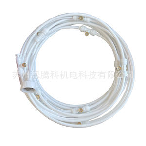 Système de brumisation 9m à 11 buses en PVC basse pression pour le refroidissement et l'humidification des jardins et des trampolines (usage industriel) - Product Image 5