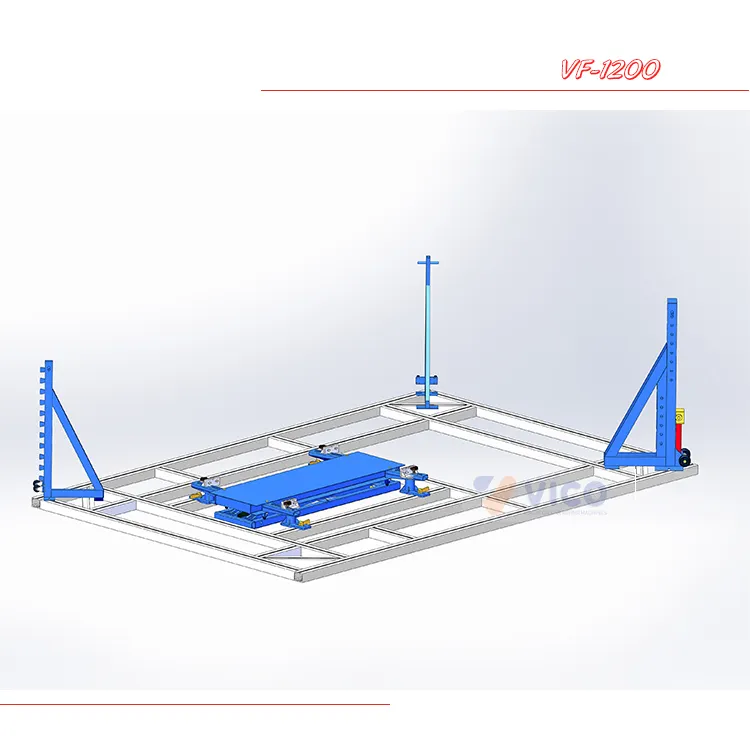 فيكو معدات المركبات أداة إصلاح جسم السيارة معدات VF1200 سعر المصنع الطابق استقامة نظام