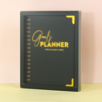 Quantité minimale de commande bas A5 reliure à spirale Journal personnalisé Plan de soins personnels livre cahier Agenda planificateur
