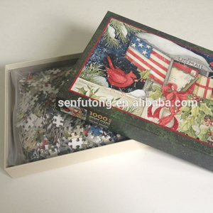 OEM quality 1000 PCs paper Puzzle jigsaw Puzzle/OEM manufacturer with more than 18 years experience - Product Image 1