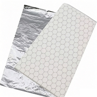 Feuille d'aluminium Papier d'emballage en nid d'abeille Papier d'emballage en nid d'abeille pour sandwich Recyclable pour nid d'abeille en aluminium Papiers pour hamburger en aluminium