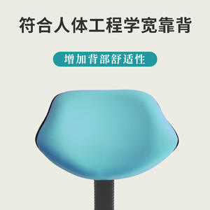 Fauteuil dentaire Zhongcheng bleu, réglable en hauteur manuellement, pivotant, pour usage clinique - Product Image 5