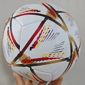 Ballons de football neufs cousus à la machine, qualité professionnelle, taille 5, norme officielle pour matchs en intérieur et en extérieur - Product Image 1