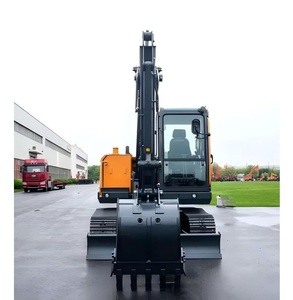 Excavadora de cadenas original importada de Corea HX80 HX80G HX60G Mini excavadora en venta a bajo precio - Product Image 3