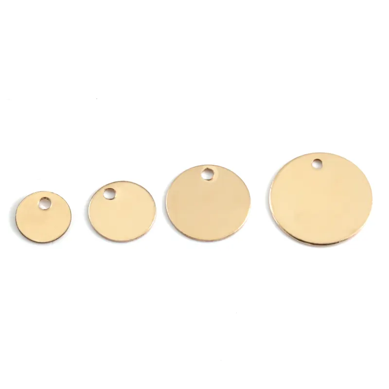 X D BK 180 14 k filled gold label connection accessories extension chain tags jewelry accessories 14 k filled Parts