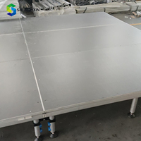 Scène de concert modulaire portable en alliage d'aluminium, détachable et personnalisable, à haute capacité de charge et installation rapide