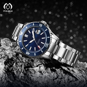 Tùy Chỉnh Gốm Đồng Hồ Bezel Luminous Quay Số Thép Không Gỉ Nhật Bản Phong Trào Tự Động Cơ Khí Diver Xem - Product Image 2