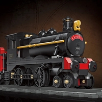 Nouvel arrivage de jouets 2023 modèle de train à vapeur GWR pour adultes et enfants, briques de construction en plastique, blocs de jouets, ensembles cadeaux de train, 59002