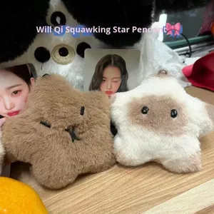 Llavero de Peluche de Cuero Artificial Personalizado con Dibujos Animados de Capibara en 2D, Moderno y Pequeño para Bolsos - Product Image 2