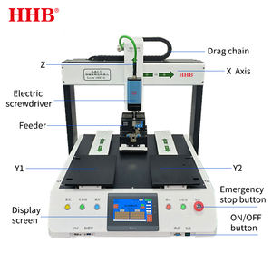 Macchina <span class=keywords><strong>CNC</strong></span> a 4 Assi ad Alta Precisione per Serraggio Viti, Robot di Prelievo e Posizionamento Sottovuoto con Telaio in Lamiera Metallica Stabile - Product Image 2