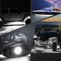LLevo-Luz led de rock para camioneta, accesorio para coche, camión, barco, multicolor opcional, 9 luces led