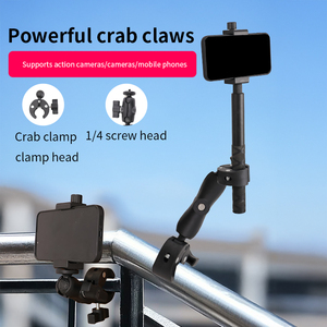 Kaliou C111-<span class=keywords><strong>Pince</strong></span> de <span class=keywords><strong>crabe</strong></span> universelle puissante avec support à tête de vis de 1/4 pouces, caméras d'action pour téléphones portables, accessoires de photographie - Product Image 6
