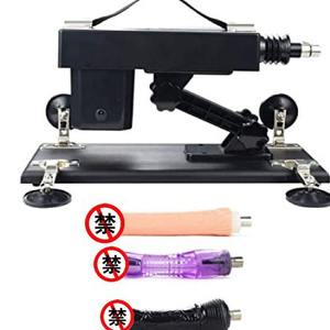 Stoß-Sexmaschine mit Realistischem Dildo – 8 Zubehörteile & 3-Poliger XLR-Anschluss, Maschine für Frauen und Männer - Product Image 3