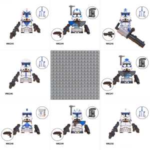 Juguete de Bloques de Construcción, Soldado Clon de la Legión 501, Soldado <span class=keywords><strong>ARC</strong></span>, Juguete Educativo de Ladrillos para Niños - Product Image 1