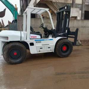 Montacargas Usado TCM Shanghai Importado de 10 Toneladas, TCM100, 1500 Horas, Buen Estado, Alto Rendimiento, Informe Proporcionado - Product Image 2