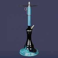 Ensemble complet de narguilé Shisha Hookah avec bol en céramique Pinces Hookah Hose Shisha Narguile Sheesha Narguile Chicha Water Pipe Hookah