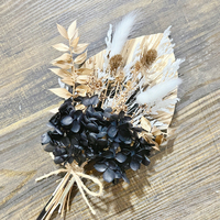Natürliche Boho Cake Topper Palm Speere Getrocknete Blumen Kuchen Dekorationen für Hochzeit Baby Shower alles Gute zum Geburtstag Kuchen Topper