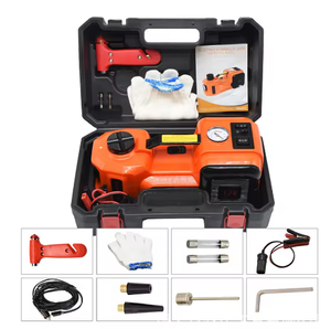 5T电动汽车千斤顶套件带空气压缩机多功能DC12V钢制液压千斤顶适用于宝马汽车钢制材质 - Product Image 2