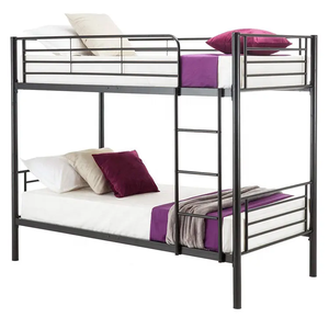 Litera de hierro doble para dormitorio, cama de metal para estudiantes de acero de alta calidad - Product Image 5