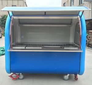 Remolque móvil <span class=keywords><strong>de</strong></span> comida, camión <span class=keywords><strong>de</strong></span> comida totalmente equipado, tipo <span class=keywords><strong>de</strong></span> empuje manual, gran oferta - Product Image 2