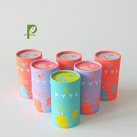 En gros Complément Alimentaire Miel Sachet Pot Rond Papier Peut Cylindre Gommes Carton Papier Tube Boîte D'emballage pour Capsule