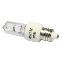 Lampe halogène sans ombre HoneyFly, culot E11, DC24V, 55W, blanc chaud, ampoule de traitement médical, lumière cristalline claire