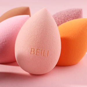 Logotipo personalizado Herramientas de maquillaje profesional Sin látex Cara suave Maquillaje Belleza Cosmético Maquillaje Esponja para polvo líquido facial - Product Image 1