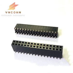 Fournisseur vietnamien de connecteur femelle à extrémité en U à une rangée de 2.54mm en-tête de pied de mille-pattes pour connecteurs flexibles plats pour FFC et FPC - Product Image 5