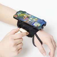 Bracelet de téléphone en PVC tendance, rotatif à 360 degrés, anti-chute, brassard de sport pour smartphone pour hommes et femmes