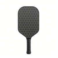 Pala de Pickleball Compuesta Estándar USAPA - Diseño de Cuerpo Ancho Resistente a Impactos para Entrenamiento Avanzado, 223g, 40 Agujeros, Superficie de Arena 3D