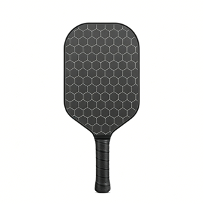 Pala de Pickleball de Fibra de Carbono de Cuerpo Ancho para un Punto Dulce Amplio y Consistencia - Product Image 1