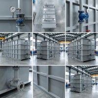 Machine de traitement des eaux usées de tannerie à haute concentration, station d'épuration des eaux usées intégrée avec membrane MBR pour l'usine de cuir