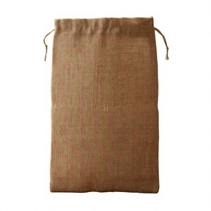 Cheap Price Burlap Drawstring Shopping <b>Bags</b> <b>Medium</b> <b>Size</b> Natural Color for Packaging Made in Bangladesh - Product Image 5