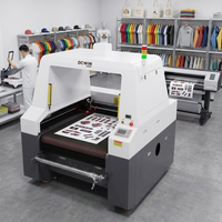 Máquina de Corte Láser con Visión CCD para Película de Transferencia DTF, para Impresión por Transferencia de Calor en Camisetas y Prendas Personalizadas
