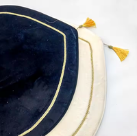 Tapis de prière pliable personnalisé avec sac, antidérapant, rembourré, en polyester, cadeau islamique pour le Ramadan et l'Aïd