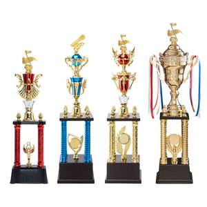 Premi personalizzati trofeo di musica in plastica universale personalizzato per concorsi di canto e musica - Product Image 4