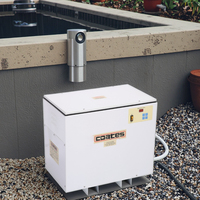 Chauffe-eau électrique à pompe à chaleur pour piscine 2hp Équipement de piscine efficace et essentiel avec puissance 1hp