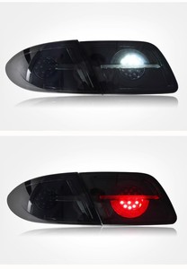 Đầy Đủ Dẫn Ánh Sáng Phía Sau Cho <span class=keywords><strong>Mazda</strong></span> <span class=keywords><strong>6</strong></span> LED Đuôi Đèn 2003-2014 Đen Nhà Ở Khói Bìa - Product Image 3