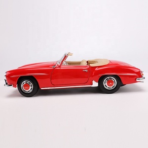 Modèle de voiture classique en métal à l'échelle 1:18, modèle de voiture en métal moulé sous pression <span class=keywords><strong>190SL</strong></span>, voiture en alliage pour collection et cadeau - Product Image 2