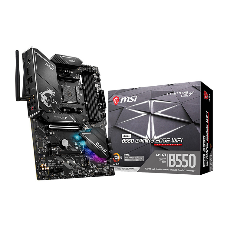 B550マザー+ 5600x ＋32gbメモリ MSI MPG B550 GAMING EDGE WIFIゲーミングマザーボード (5600X