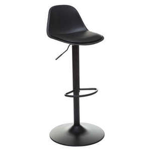 Tabouret noir AIKO - Product Image 1