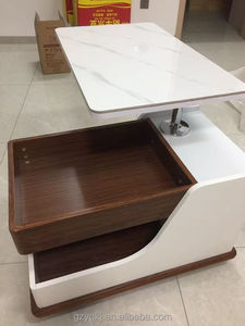 Moderna tavola da <span class=keywords><strong>caffè</strong></span> in legno massello, - Product Image 5