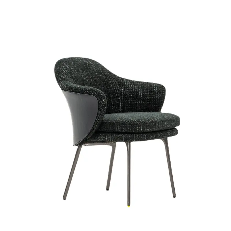 Легкое роскошное современное обеденное кресло, простой стул для отдыха, итальянская Минималистичная модель ресторана, продажа офисных стульев для переговоров