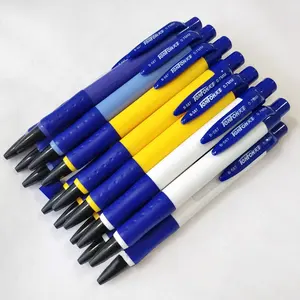 TENFON B-587 para hotéis escolas escritório 0.7mm caneta esferográfica azul prensada escrita suave