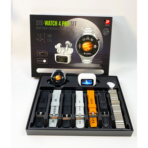 Đồng Hồ 4 Pro Thiết Lập Thông Minh Đồng Hồ TWS Tai Nghe Không Dây Sạc Vòng Smartwatch Với 7 Dây Đeo Màn Hình Cảm Ứng Earbuds Phù Hợp Với - Product Image 2