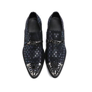 Mùa Thu Và Mùa Đông Mới Chính Hãng Da Phong Cách Anh Thấp Đầu Chỉ Cao Su Màu Đen Cao Su Duy Nhất Giày Da - Product Image 5