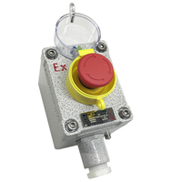 Seri LA53-A1 aluminium Aloi Die-Cast Shell On-Off sakelar tekan 10A tombol kontrol Master Elektronik tahan ledakan