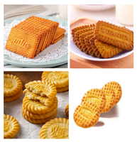 Skywin 2026 Nouvelle Offre Promotionnelle Machine à Biscuits Moelleux et Durs à Grande Capacité (100-1500kg/h) avec Moule Rotatif et Coupeur Économique Deux Couleurs