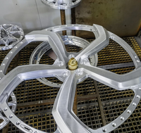 Jantes forgées sur mesure Duaxen Forgealloy à profil profond 20 22 24 26 28 pouces, jantes DUB 5 branches forgées en 2 pièces pour Chevrolet
